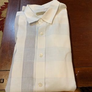 burberry long sleeve dress shirt